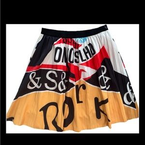 Shein S Skirt Black White Ruffle Babydoll Skirt 

12” 20”